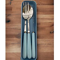 Talheres Inox para Viagem: Leve Sua Refeição! - imagem 1
