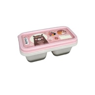 Porta Papinha Duplo com Encaixe Bichinhos Rosa Menina 70ml - Praticidade e Estilo para Refeições Baby - imagem 2
