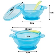Kit Prato Bowl com Tampa e Colher da Buba - Refeições Práticas e Seguras para Bebês - imagem 4
