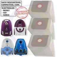 Sacos Refil para Aspirador Electrolux Berry Go! Sonic - 3 Unidades em Papel Descartável de Alta Qualidade - imagem 3