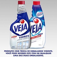 Veja Limpa Vidros Spray Vidrex Cristal 500ml Refil - Brilho Profundo e Limpeza Impecável - imagem 3