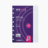 Refil Caderno Inteligente Liso A5 – 50 Folhas para Criar Sem Limites - imagem 1