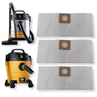 6 Saco Coletor Refil de Papel Descartável para Aspirador WAP GTW Inox 12 e GTW 10 - Cartucho Bag Amarelo - imagem 5