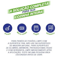 Veja Cozinha Desengordurante Limão Refil 400ml - Limpeza Rápida e Ecológica - imagem 5