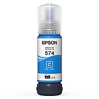 Refil Epson Ecotank T574220 Ciano: Imprima Mais! - imagem 1