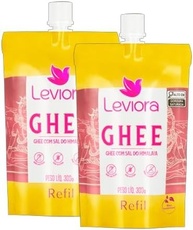 Kit 2X: Manteiga Ghee com Sal do Himalaia Sem Lactose Refil Leviora 300g - imagem 1