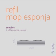 Refil para Mop Esponja de PVA Simplo - Microfibra Lavável e Eletrostático - imagem 4