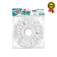 Refil Mop Giratório 12L – Limpeza Profunda com Microfibra - imagem 1