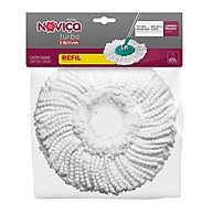 Refil Mop Turbo Microfibra: Limpeza Impecável! - imagem 1