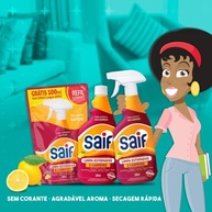 Limpa Estofados e Carpetes Refil Saif 500ml - Limpeza Profunda com Aroma Refrescante - imagem 3