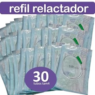 Caixa com 30 Tubos Tam4 para Refil Relactador - MamãeTube Original Viih Tube - imagem 3