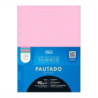 Refil Tilidisco Tilibra: Organize-se com Cores! - imagem 1