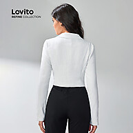 Blazer Feminino Elegante: Sofisticação Lovito Refine - imagem 2