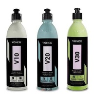 Kit Polimento Profissional Vonixx – V10 Corte + V20 Refino + V30 Lustro - imagem 1