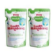 Kit 2 Refis Limpa Mamadeiras Bioclub® - Higienizador Natural Vegano e Orgânico para Mamadeiras e Utensílios do Bebê - imagem 2