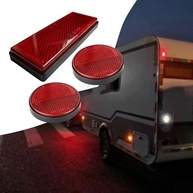 Conjunto de 3 Refletores Noturnos para Barcos, Adesivos Refletivos de Alta Qualidade, Alto Desempenho E Alta Visibilidade, Vermelho - imagem 5