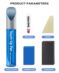 Kit de Tinta de Retoque 42B Blue Reflex Pearl para Mazda - Reparo Profissional de Arranhões e Lascas - imagem 3