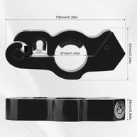 Trava Antifurto Guidão Moto Universal - Segurança Reforçada para Sua Moto - imagem 3