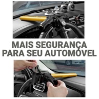 Trava de Volante Antifurto Universal em Aço Reforçado - Segurança Máxima e Visibilidade - imagem 4