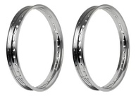Par de Aros de Roda Reforçados para Honda CG: Today, Titan, Fan, Start 125/150/160 - imagem 1
