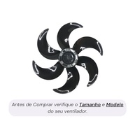 Hélice para Ventilador Ventisol 40cm 6 Pás - Reforço de Potência e Silêncio - imagem 4