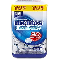 refrescancia-105g-sem-acucar-peppermint-mentos-clear-breath