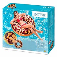 Boia Donut Chocolate INTEX: Diversão Refrescante! - imagem 2