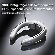 Ventilador de Pescoço JISULIFE Pro1: Refresque-se! - imagem 2