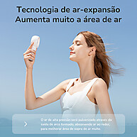 JISULIFE: Ventilador Portátil Turbo – Refresque-se! - imagem 2