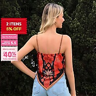 Regata Boho Tribal: Estilo e Conforto! - imagem 1