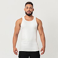 Regata Canelada Off White: Estilo e Conforto que Dominam o Verão - imagem 1