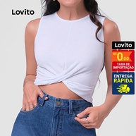 Regata Cropped Lovito: Estilo e Conforto! - imagem 1