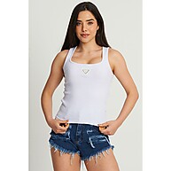 Regata Decote Reto Planet Girls Branco: Estilo e Conforto Feminino - imagem 1