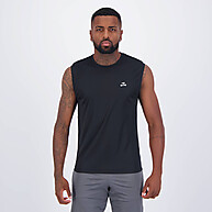 Regata Dray Machão Preta: Treino com Estilo! - imagem 1