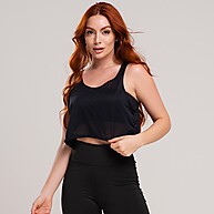 Regata Dryfit Cropped Costas Nadador: Estilo e Performance Feminina - imagem 1