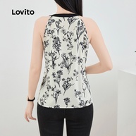 Regata Floral Lovito: Estilo Casual e Conforto! - imagem 1