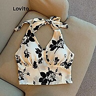 Regata Floral Lovito: Estilo Casual e Frescor! - imagem 1