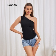 Regata Lovito Assimétrica: Elegância e Conforto! - imagem 1