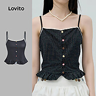 Regata Lovito Bolinhas: Estilo Casual e Conforto! - imagem 1