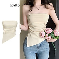 Regata Lovito Elegante com Babados: Seu Look Sofisticado - imagem 1