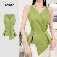 Regata Lovito: Estilo Casual e Assimétrico - imagem 1