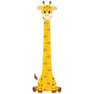 Adesivo Infantil Tokfix Kids Régua de Crescimento Girafa - Decore e Acompanhe o Crescimento com Estilo - imagem 1