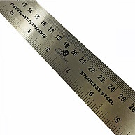Régua Metálica Antiderrapante 38cm Rizzo - imagem 1