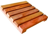 Deck de Madeira Modular 30x30 cm Réguas 4 cm – Estilo e Versatilidade para Ambientes Modernos - imagem 2