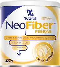 Regulador intestinal Neofiber Fibras, Lata com 300g. Sem Sabor. Fonte de Fibras - Nuteral - imagem 2
