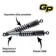 Amortecedor CG 125: Original e com Regulagem - imagem 2