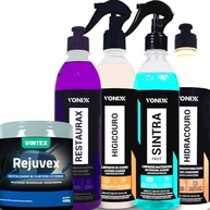 Kit Completo Vonixx: Sintra Fast, Restaurax, Hidracouro, Higicouro e Rejuvex - Renove Seu Carro! - imagem 2