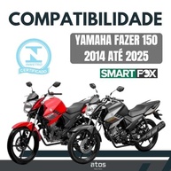 Kit Relação Transmissão Factor 150 / Fazer 150 Smart Fox Aço 1045 - 2013 a 2025 - imagem 3