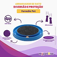 Arranhador Gato Furacão Pet: Diversão e Relaxamento! - imagem 2
