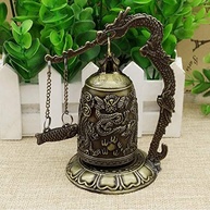 Sino de Dragão Vintage em Bronze - Decoração Feng Shui com Som Relaxante - imagem 4